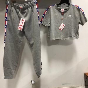 NWT 2pc Tees T Short & Trouser for Women M
